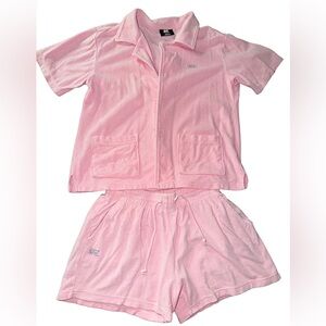 Pink Short Sleeve Set